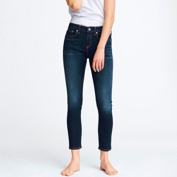 Rag & Bone High Rise Skinny Jeans - Picture 1 of 4